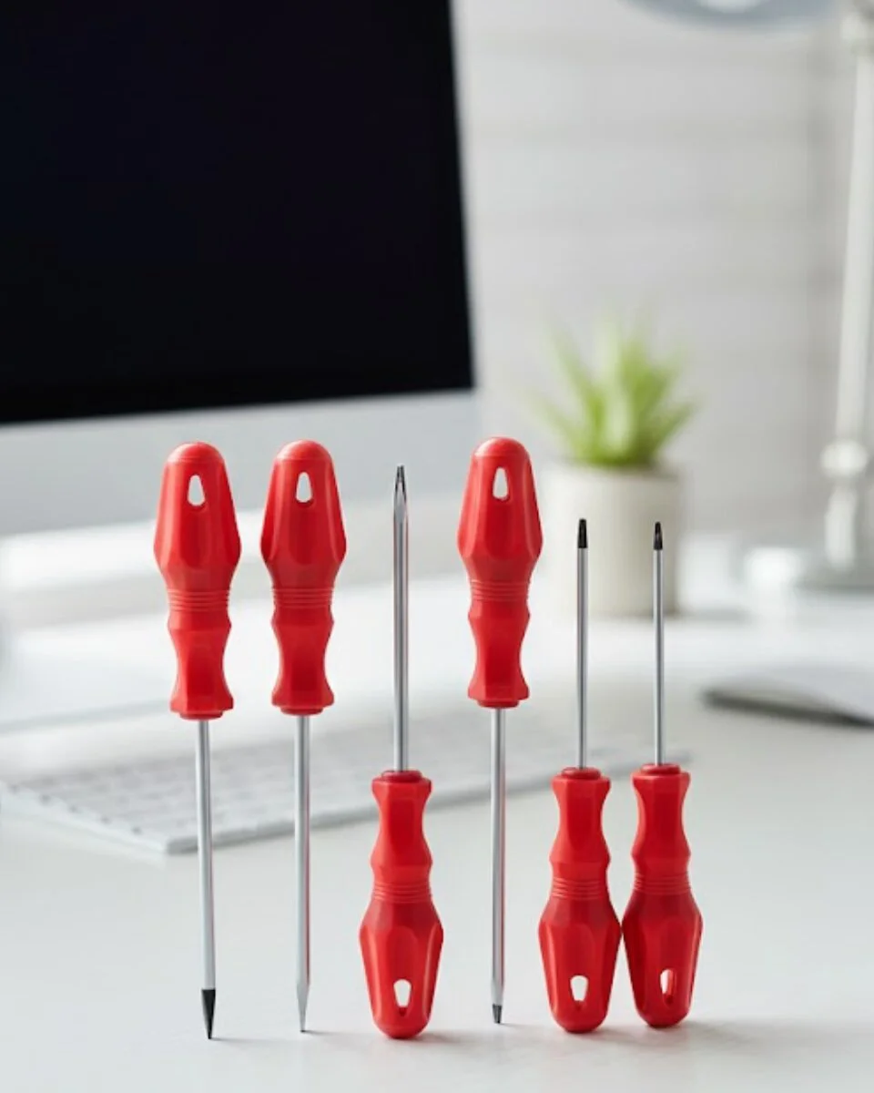7li Tornavida Seti Düz ve Yıldız Uçlu - Ergonomik Tutuşlu Çok Amaçlı Ev ve Atölye Aracı
