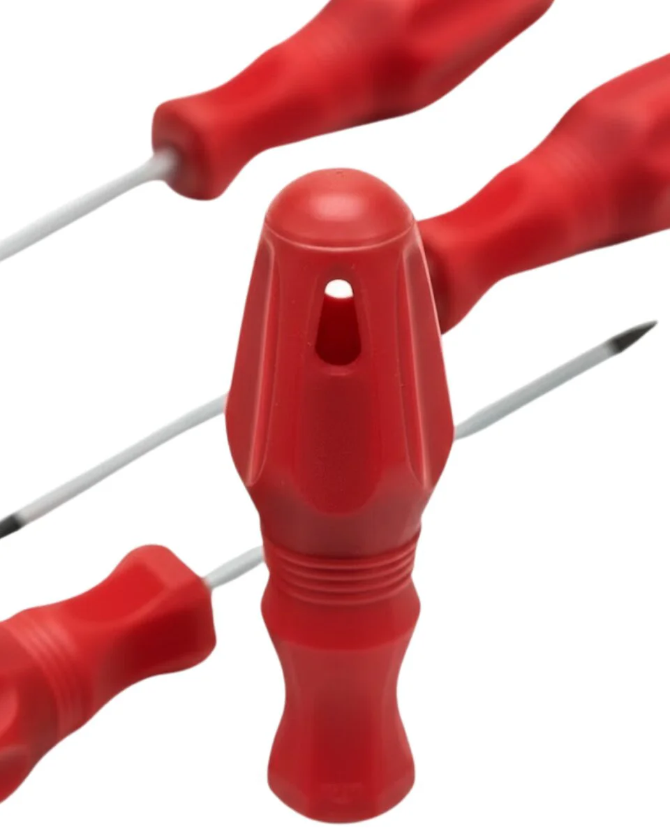 7li Tornavida Seti Düz ve Yıldız Uçlu - Ergonomik Tutuşlu Çok Amaçlı Ev ve Atölye Aracı