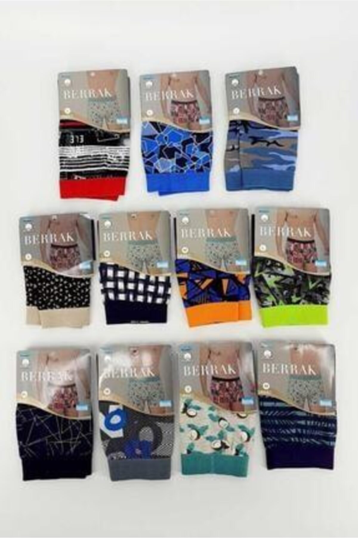 7li Trend Desen Erkek Boxer