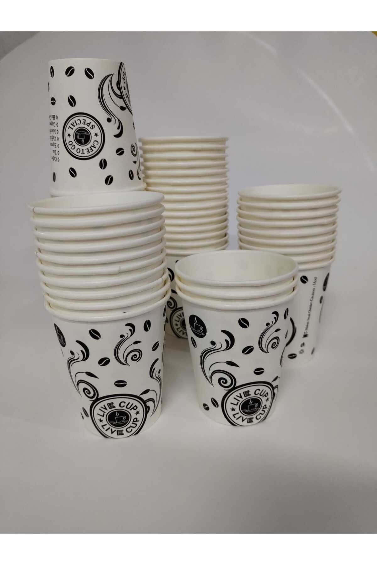 Livecup 7Oz Karton Bardak 3000 Adet