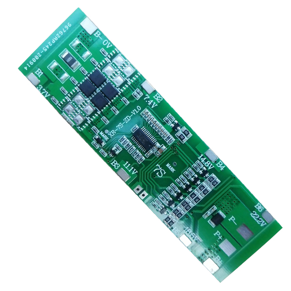 7S 24V 10A 18650 ŞARJ KORUMA KARTI(4 IC Lİ) (4741)