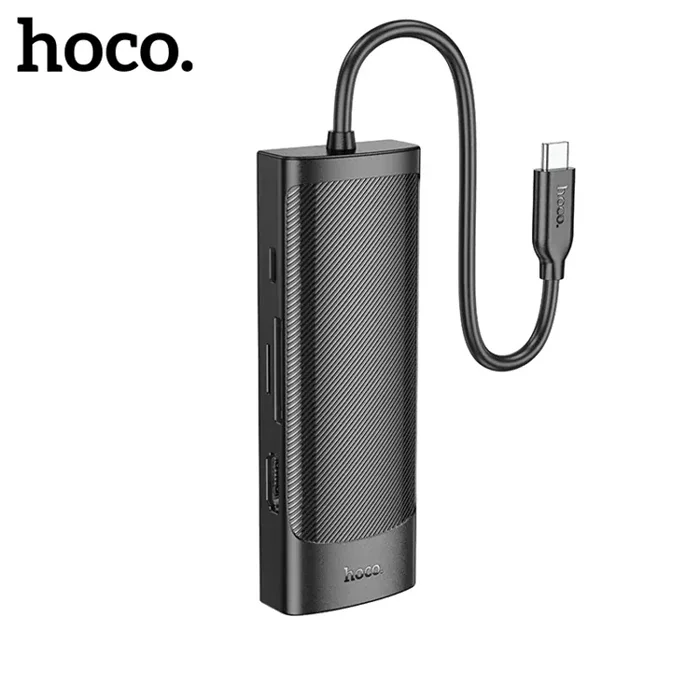 7’si 1 Arada Type-C Hub - 4K HDMI + Gigabit Ethernet + PD 100W + USB 3.0/2.0 + SD/TF Kart Okuyucu