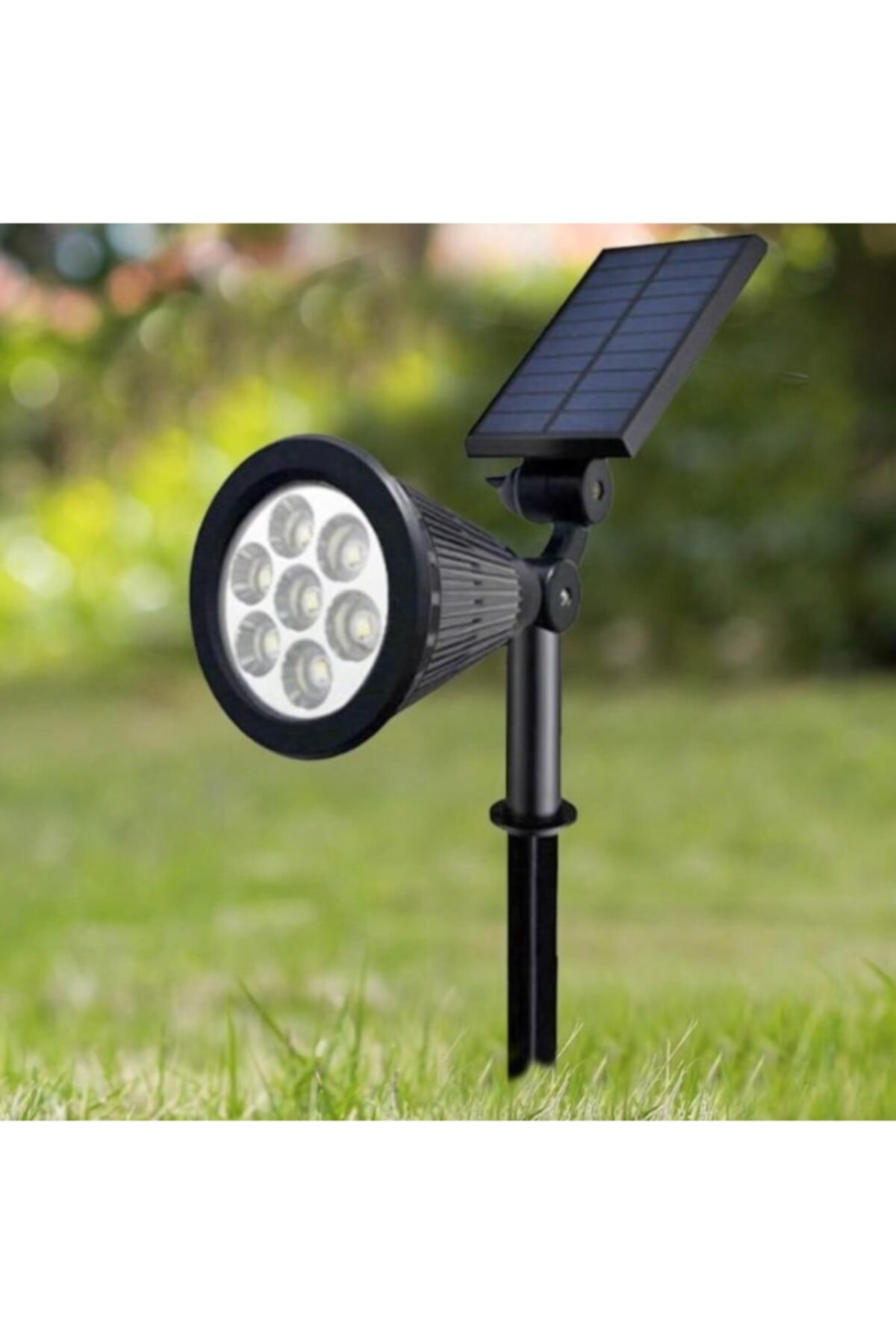 7w Solar Güneş Enerjili Bahçe Armatürü Amber Renk Ct-7310