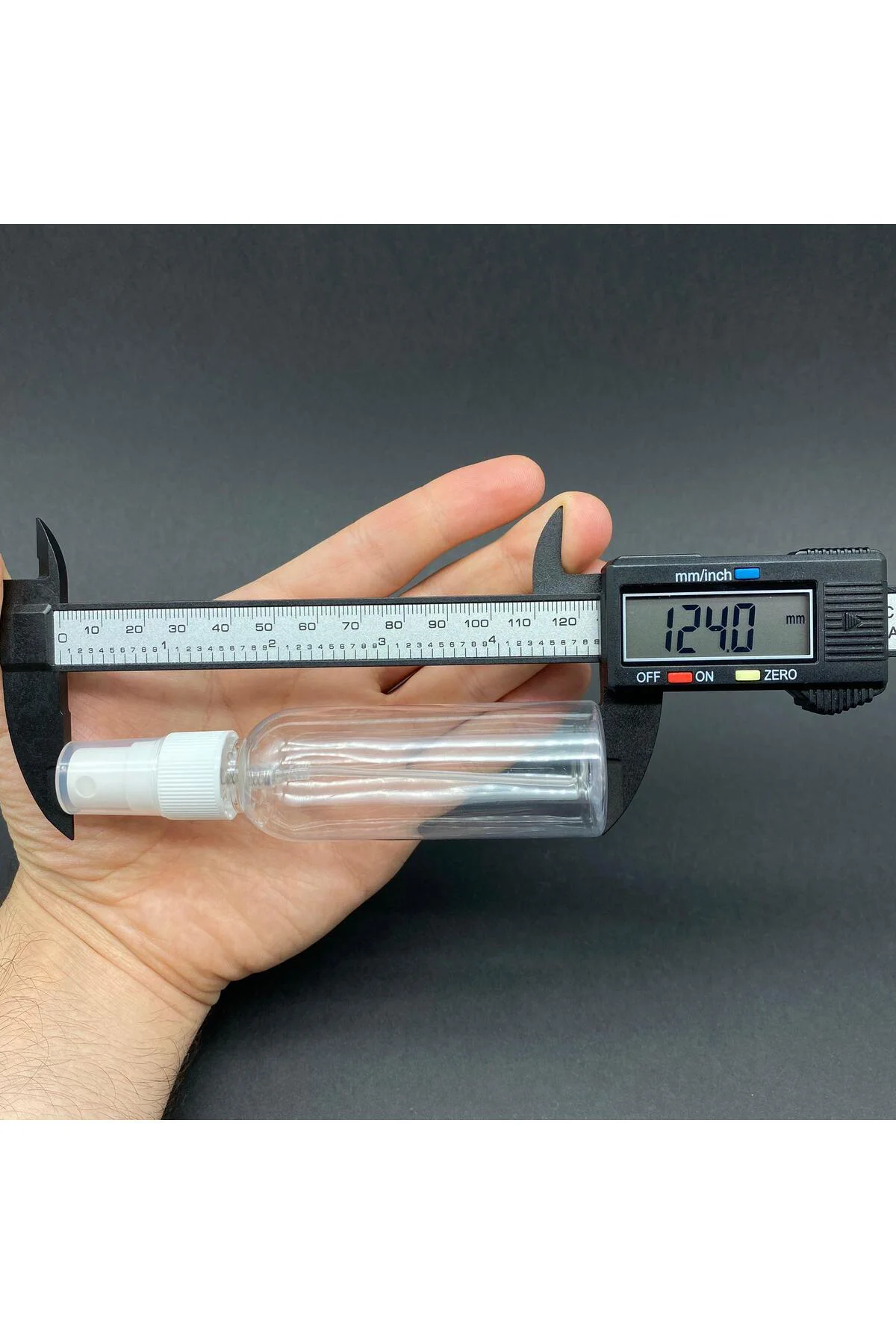 8 Adet 50 Cc Plastik Şişe - Beyaz Spreyli - 50 ml Spreyli Pet Şiş