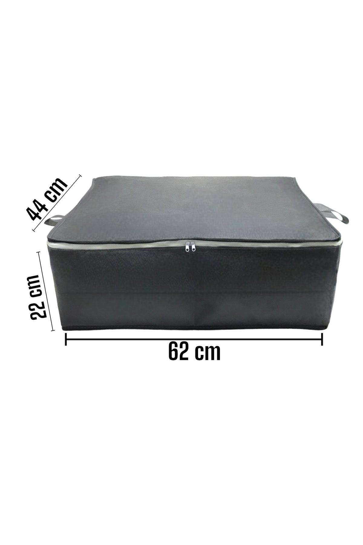 Balkan Room 8 Adet Antrasit Baza Altı Ve Çekyat Tipi Hurç 62 X 44 X 22 Cm Xla