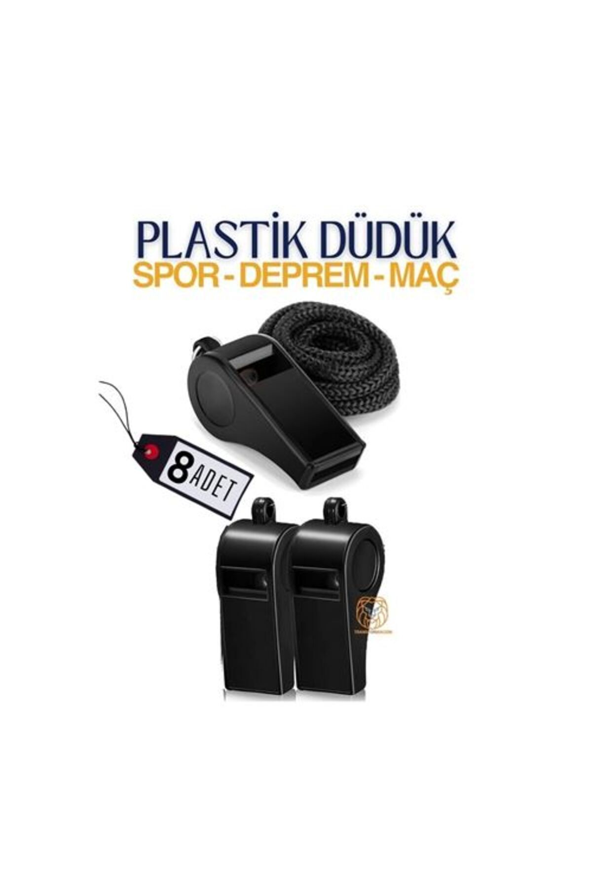 Modacar 8 Adet  Spor Ve Deprem Düdüğü 16929  Toptan Paket