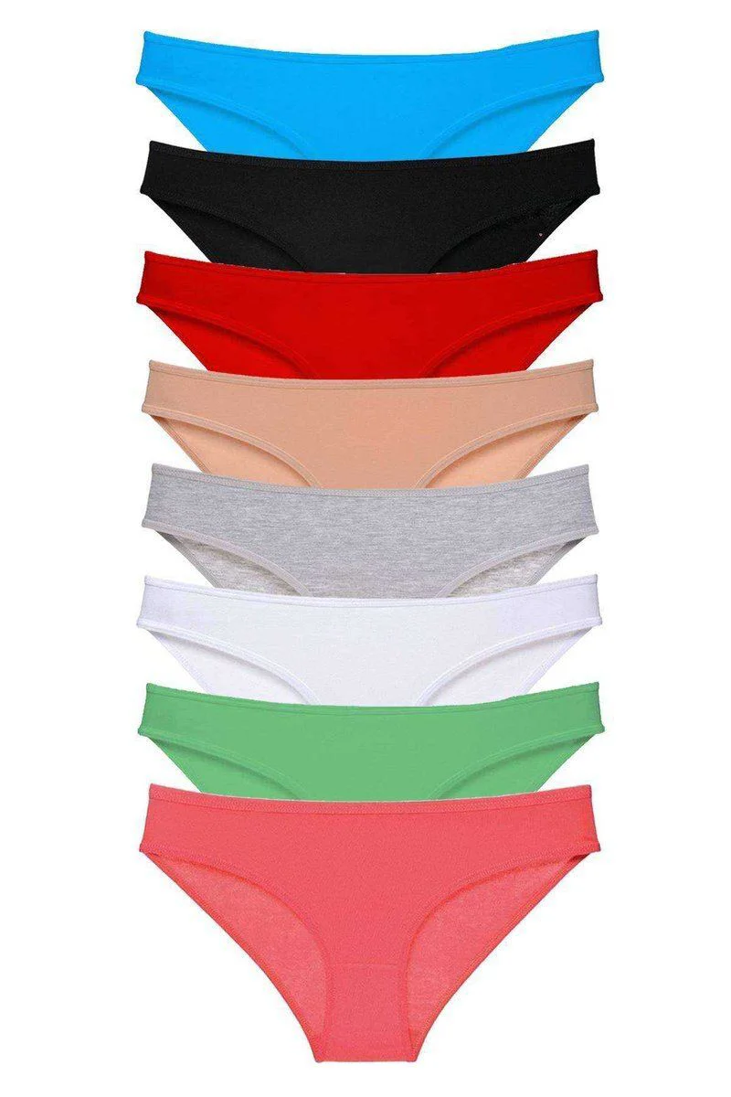8 Adet Süper Eko Set Likralı Kadın Slip Külot - Pamuklu Rahat Günlük Külot Seti Fiyatı, Yorumları ve Özellikleri