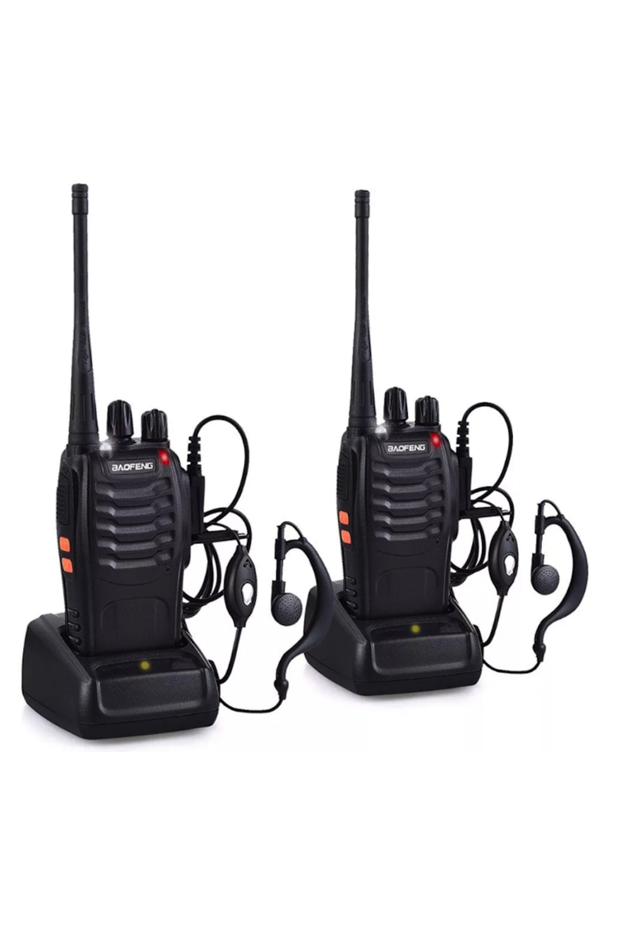 8 Adet Telsiz Zt-v68 Cy Baofeng 999s Telsiz Kulaklık
