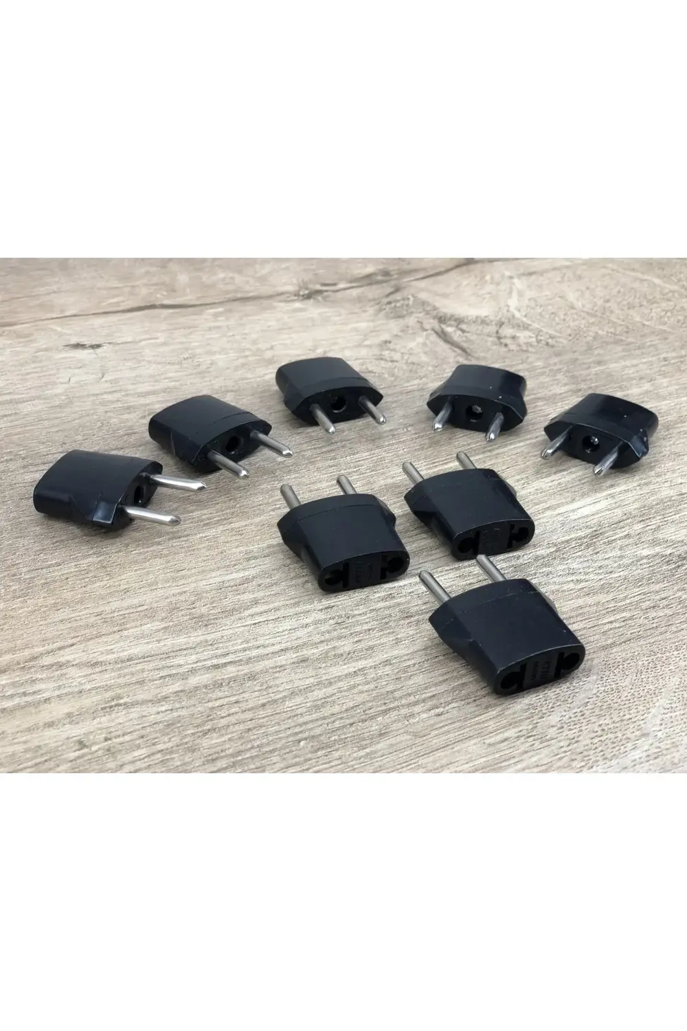 8 Adet Türk Tipi Elektrik Priz Çevirici Türkiye Fiş Ucu