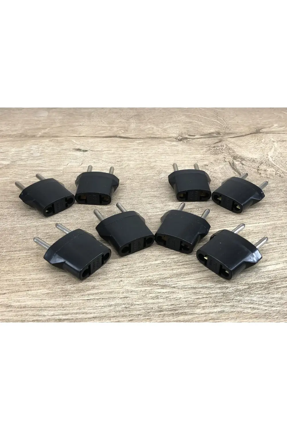 8 Adet Türk Tipi Elektrik Priz Çevirici Türkiye Fiş Ucu