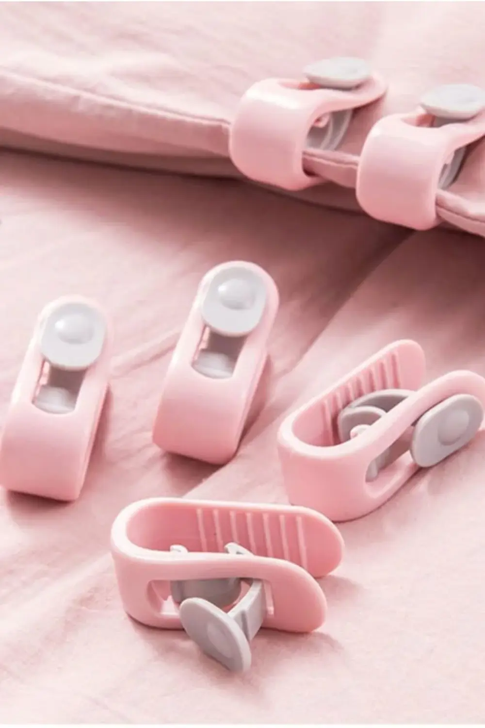 8 ADET Yorgan Nevresim Sabitleme Çarşaf Perde Tül Sabitleyici Tut