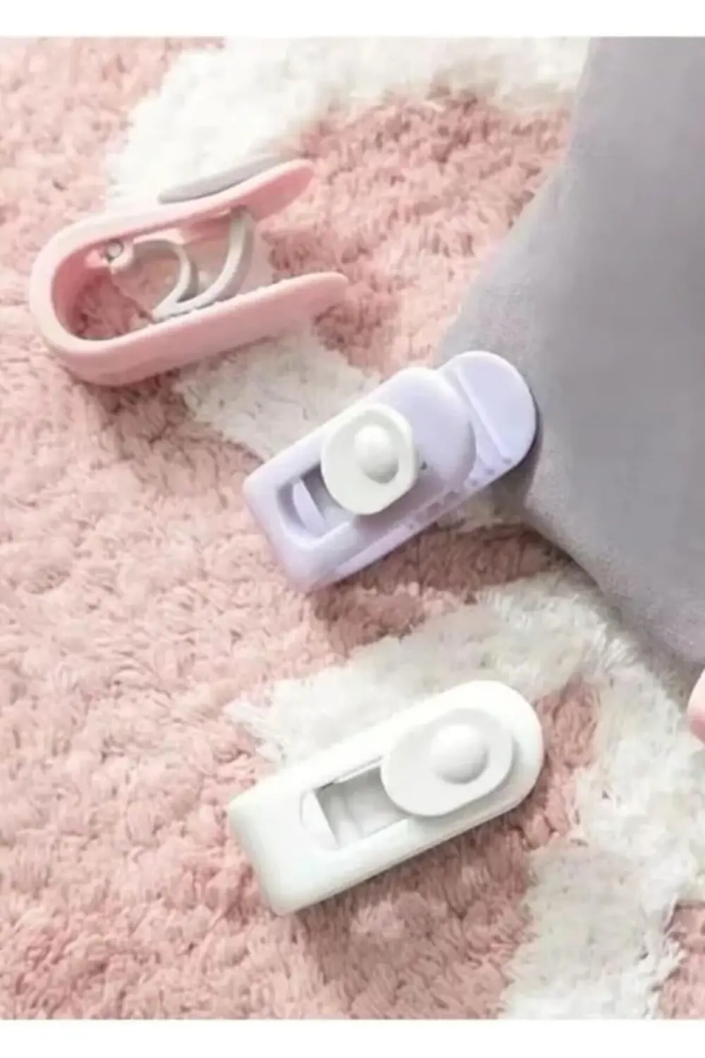 8 ADET Yorgan Nevresim Sabitleme Çarşaf Perde Tül Sabitleyici Tut