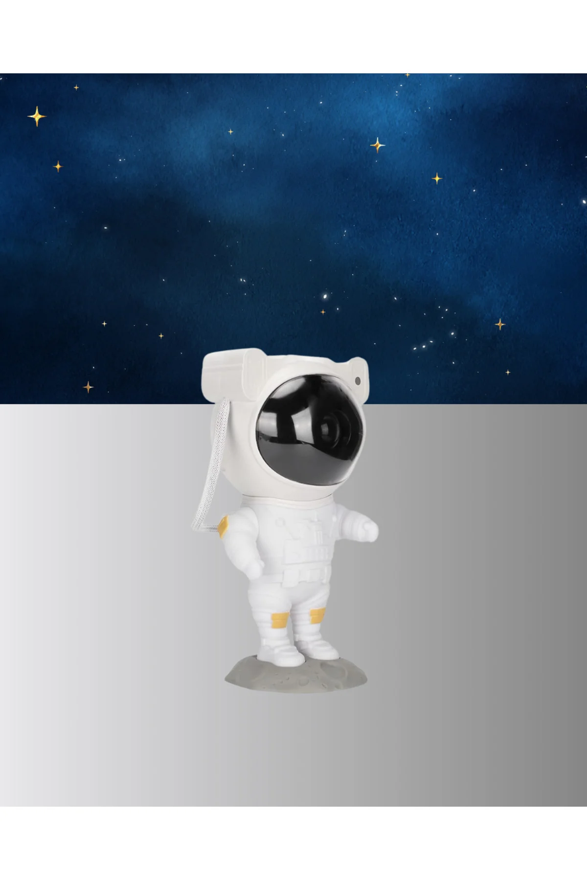 8 Efektli Astronot Galaxy Projektör Uzaktan Kumandalı Led Gece Lambası