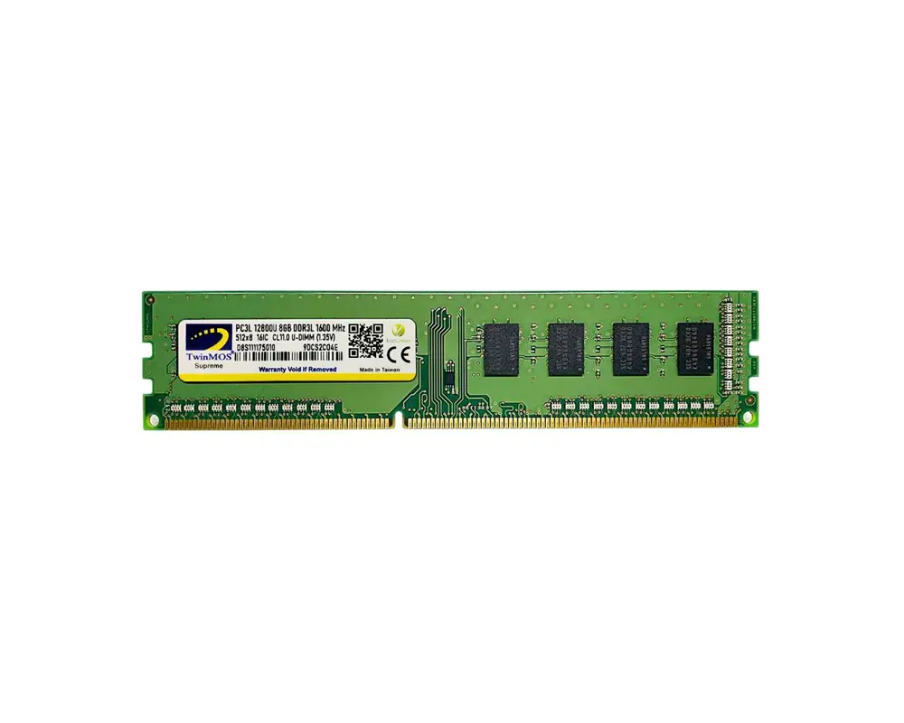 8 GB DDR3 1600MHz  1.35 LOW VOLTAGE (MDD3L8GB1600D)