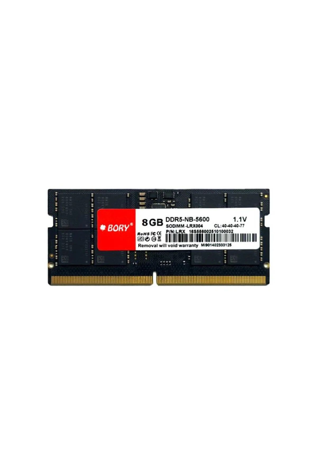 8 GB DDR5 5600MHZ BORY KUTULU NB