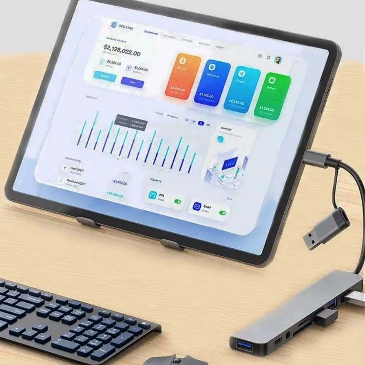 8 İn 1 Usb Çevirici Notebook Macbook Type-c Uyumlu Görüntü Aktarıcı Hub Bx40 Fiyatı, Yorumları ve Özellikleri