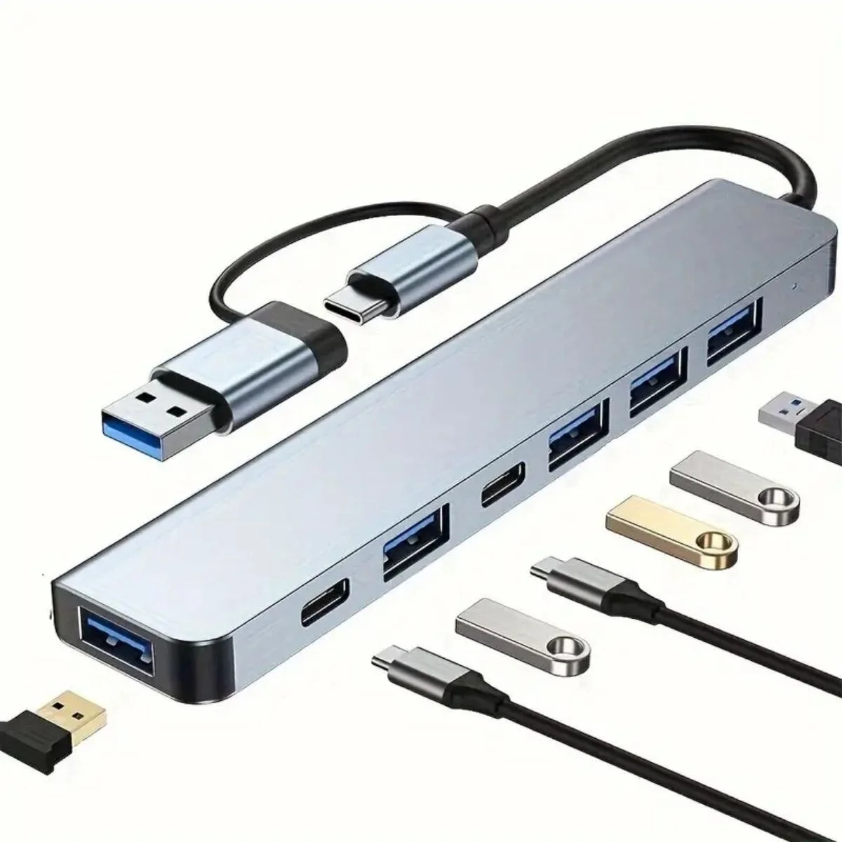 8 İn 1 Usb Çevirici Notebook Macbook Type-c Uyumlu Görüntü Aktarıcı Hub Bx40 Fiyatı, Yorumları ve Özellikleri