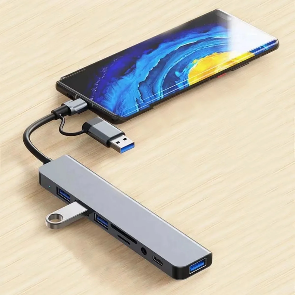 8 İn 1 Usb Çevirici Notebook Macbook Type-c Uyumlu Görüntü Aktarıcı Hub Bx40 Fiyatı, Yorumları ve Özellikleri