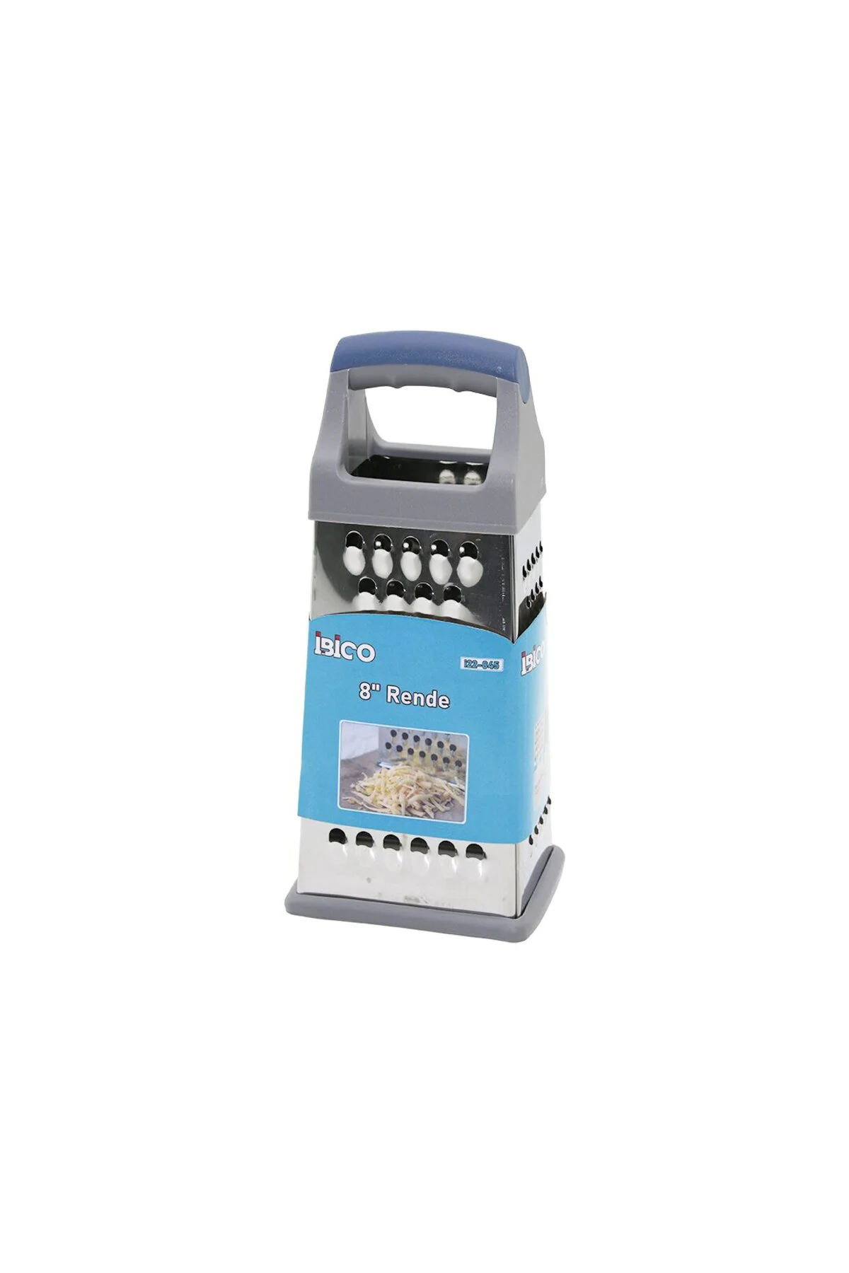 8 İnç - 4gen Demi̇r Çeli̇k Rende Renkli̇ Plasti̇k Sapli (5060)