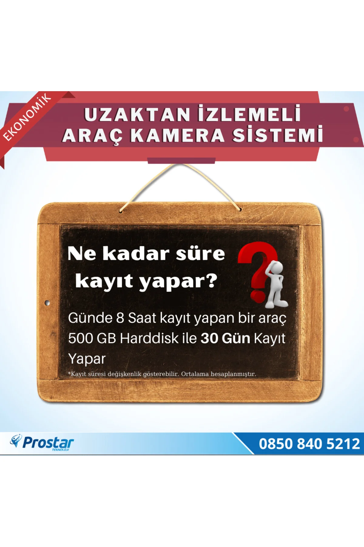 8 Kameralı Kayıtlı 1 Tb Hdd 9 Inç Ekranlı Uzaktan Izlemeli Tak Ku
