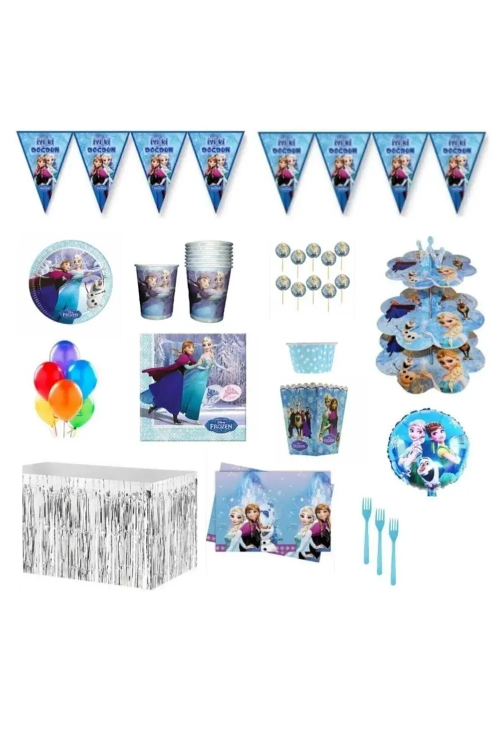 8 Kişilik Doğum Günü Seti