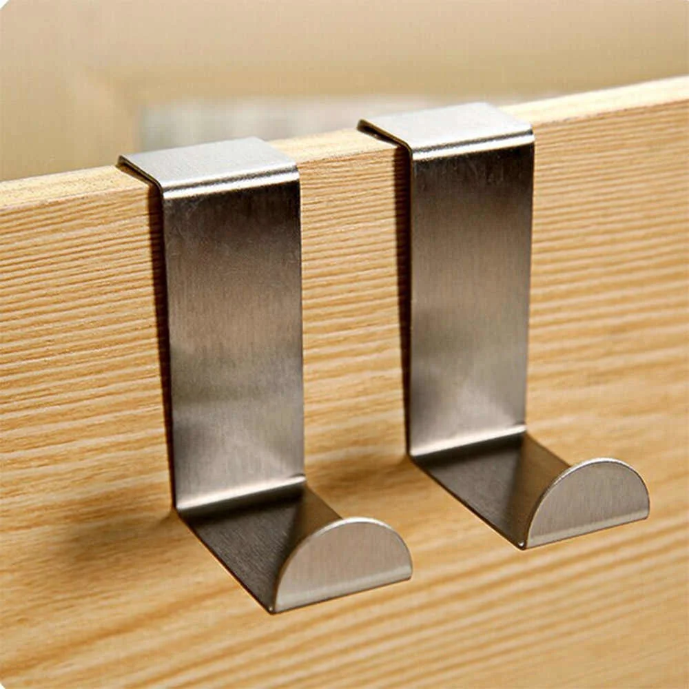 8 Lİ Metal Kapı Arkası -Dolap Kapağı - Çekmece Üstü Havlu Askısı 8 Lİ Metal Kapı Arkası -Dolap Kapağı - Çekmece Üstü Havlu Askısı