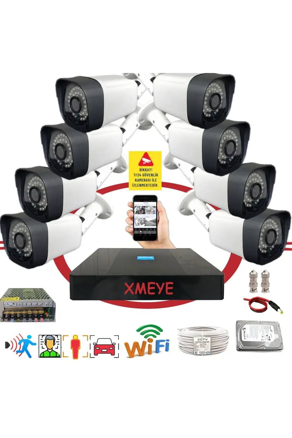 8 Li Yapay Zeka Destekli Araç,yüz,insan Hareket Algılayan 5 Mp Le