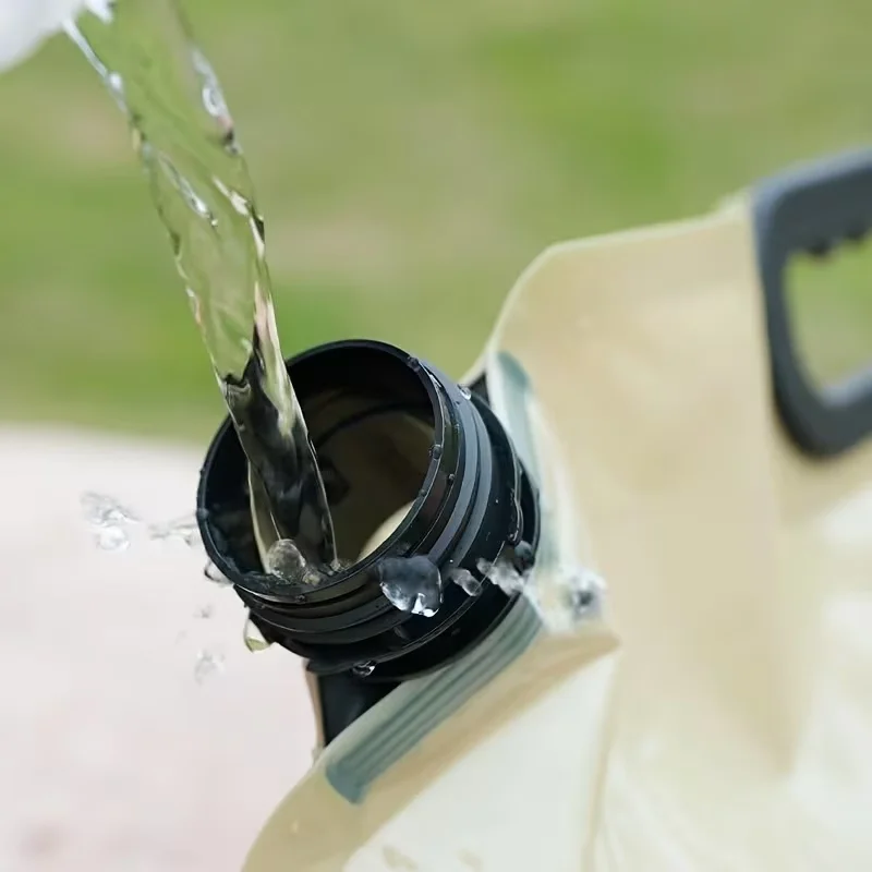 8 Litre Katlanabilir Musluklu Su Kabı - Kamp ve Doğa - Taşıma Kul