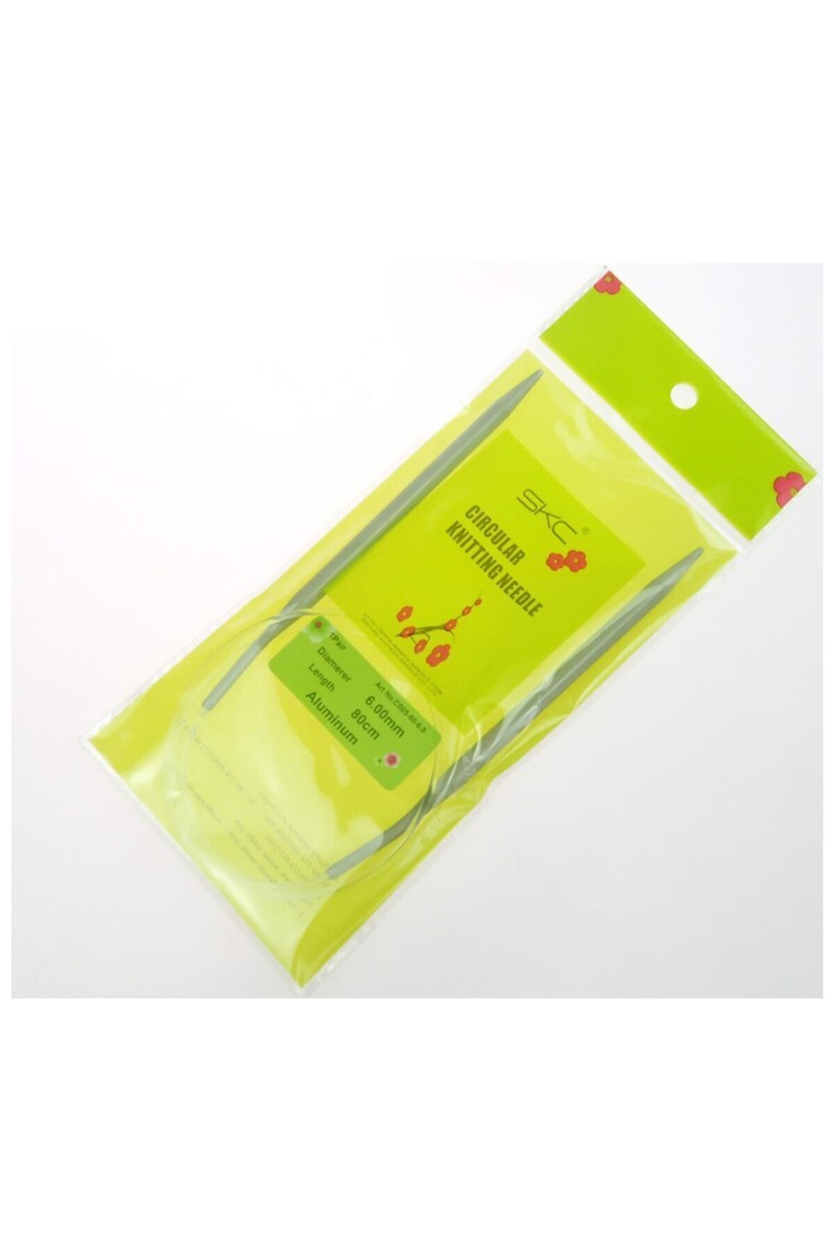 Skc 8 Numara Misinalı Örgü Şişi (80 Cm.) No:8 Misinalı