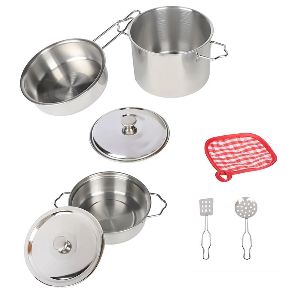 8 PARÇA ÇELİK TENCERE TAVA SETİ VARDEM