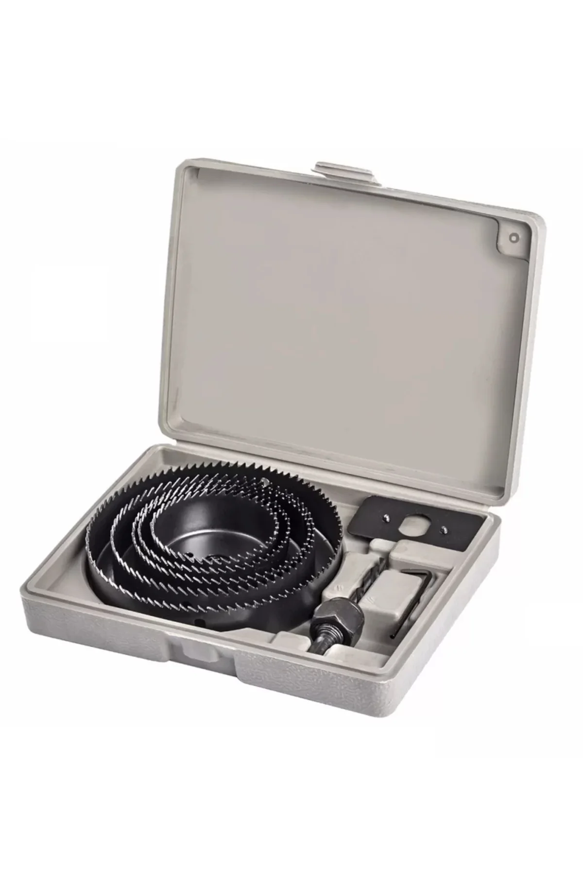 8 Parça Panç Seti Ağaç Kesme Testere Matkap Ucu Takımı Alçıpan Ta