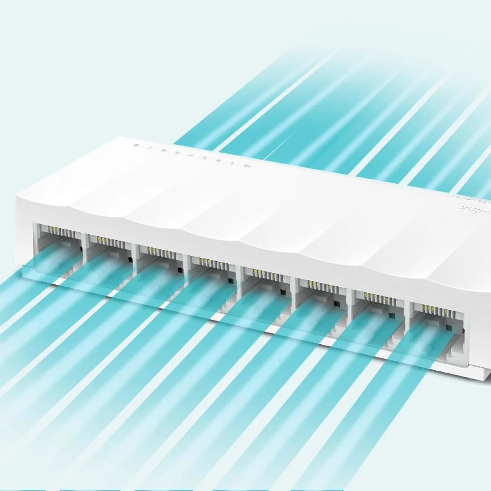 8 Port 10/100 Mbps Switch – Sessiz, Fansız ve Tak-Çalıştır Ağ Switchi Fiyatı, Yorumları ve Özellikleri