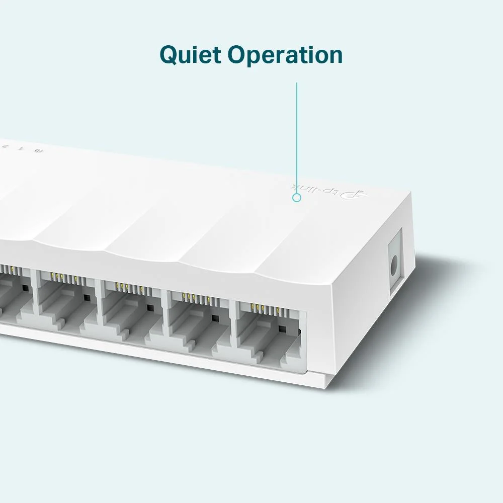 8 Port 10/100 Mbps Switch – Sessiz, Fansız ve Tak-Çalıştır Ağ Switchi Fiyatı, Yorumları ve Özellikleri