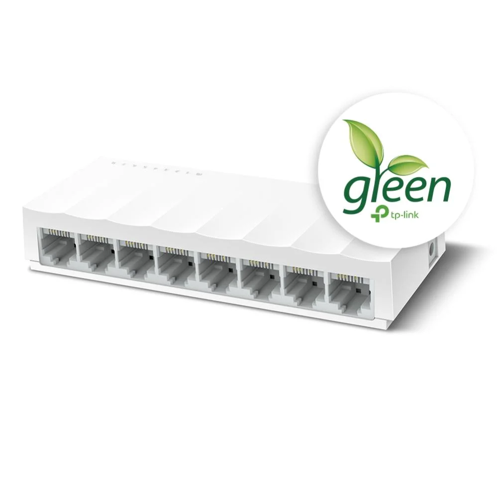 8 Port 10/100 Mbps Switch – Sessiz, Fansız ve Tak-Çalıştır Ağ Switchi Fiyatı, Yorumları ve Özellikleri