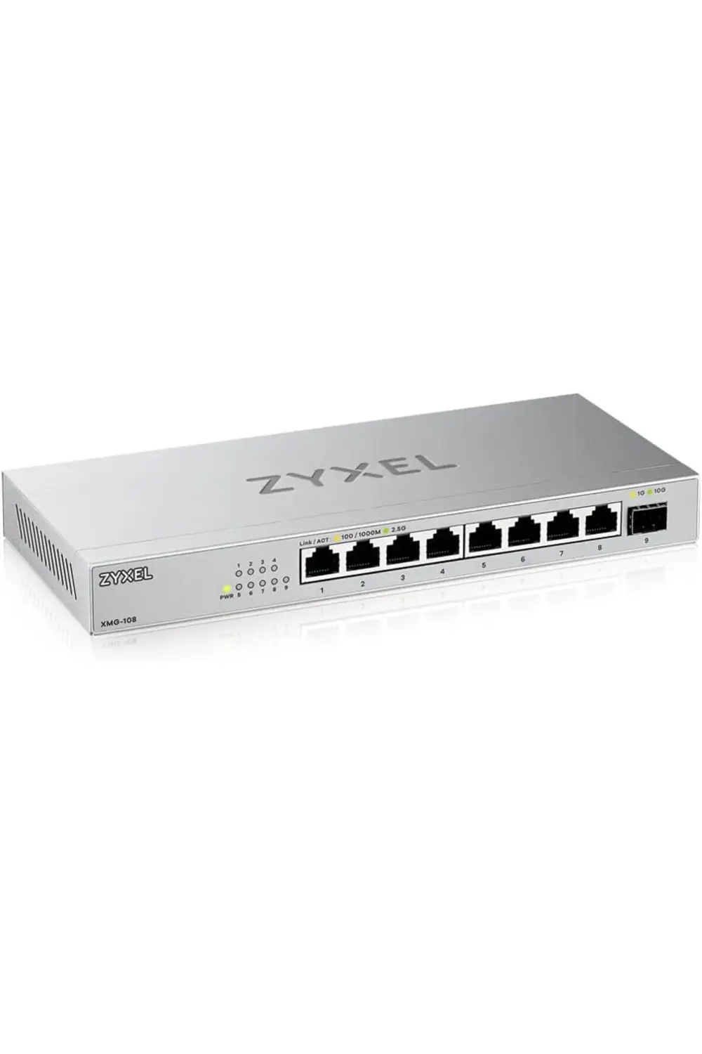 8-Port 2.5G Multi-Gig Unmanaged Switch | 1x 10G SFP+ | Masaüstü v