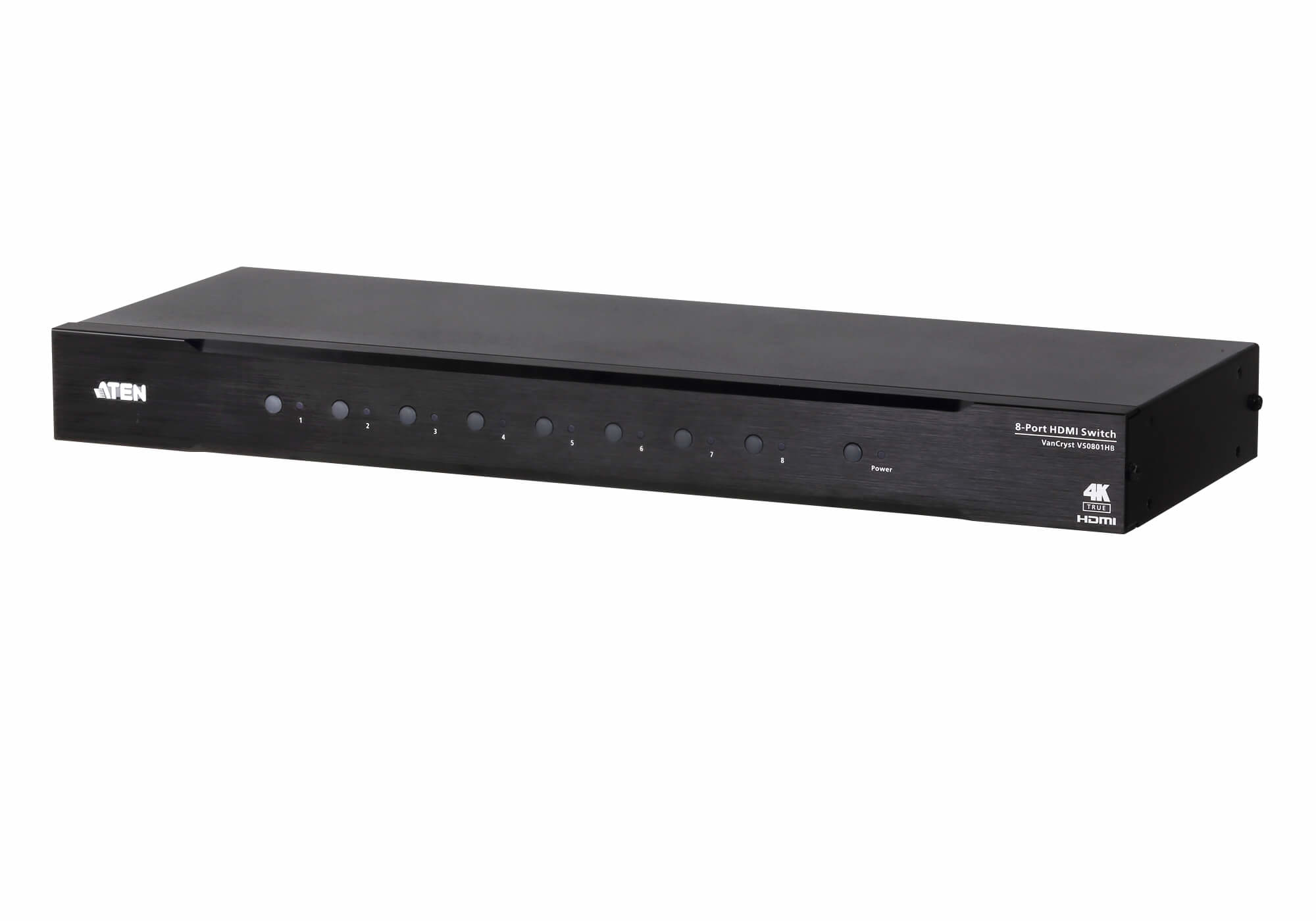8 Port <b>True 4K</b> HDMI Switch, 8 giriş - 1 çıkış,