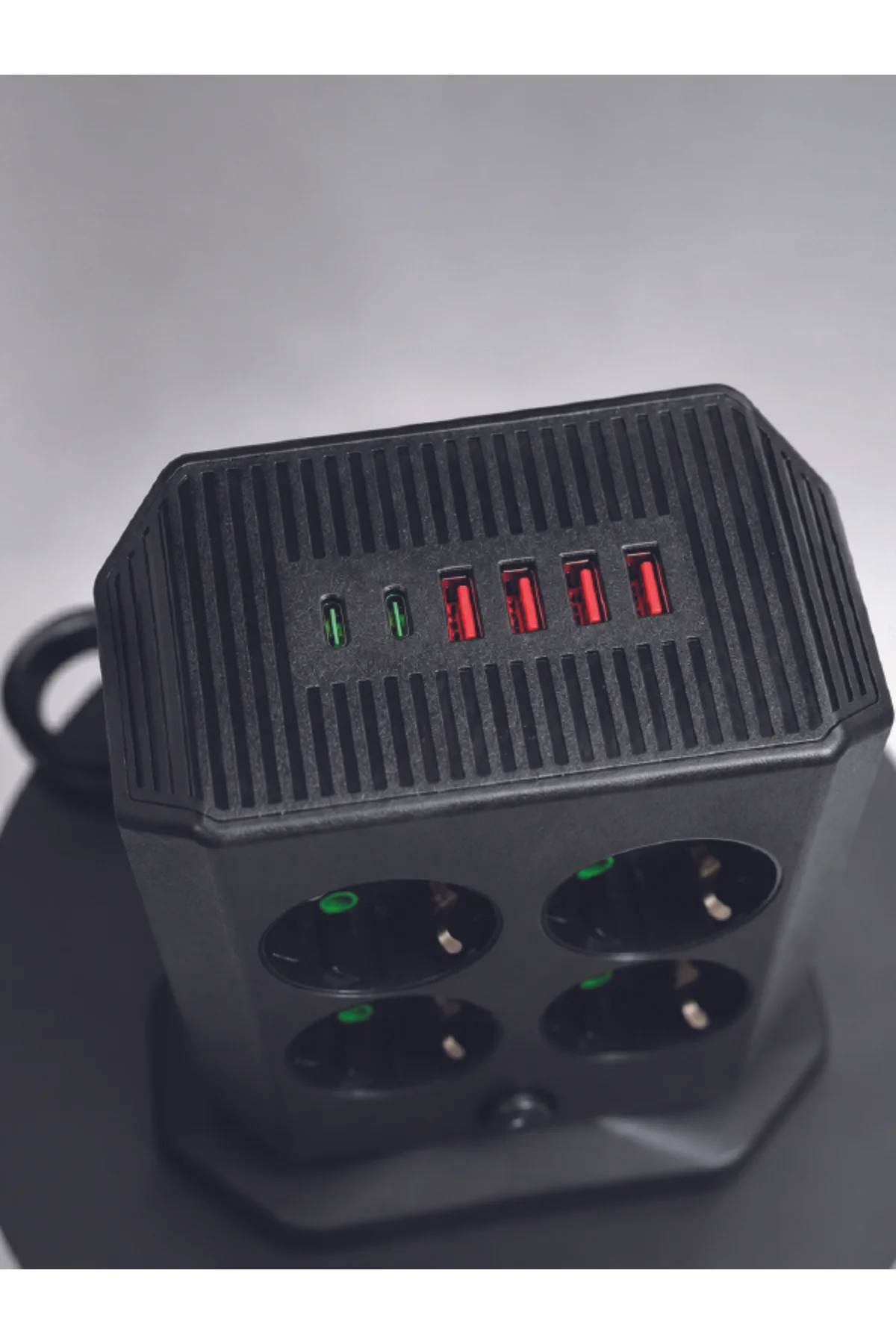8 Prizli Dikey Çoklu Priz 2500W - Görsel 3