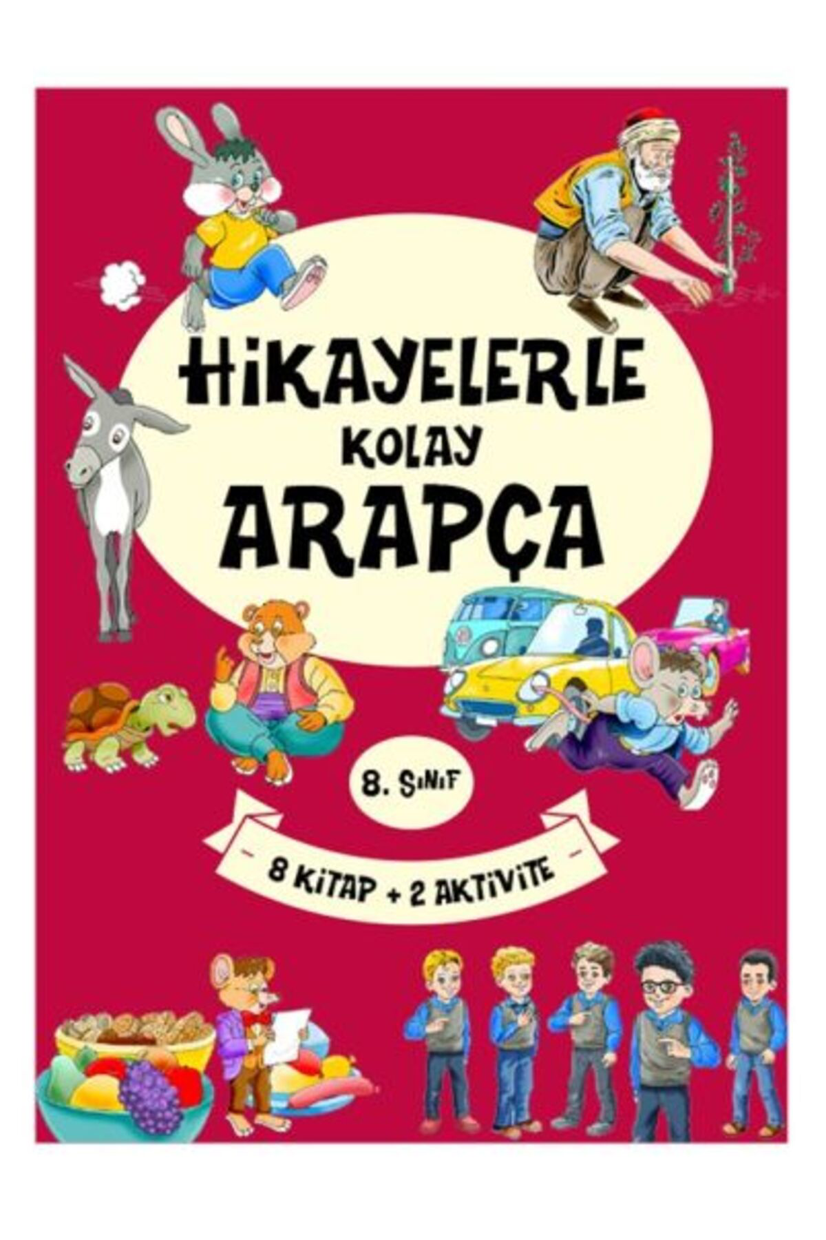 Feifei 8. Sınıf Hikayelerle Kolay Arapça (8 Kitap + 2 Aktivite)