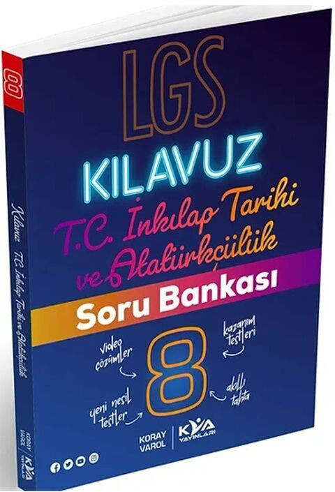 8. Sınıf LGS T.C. İnkılap Tarihi ve Atatürkçülük Kılavuz Soru Ban