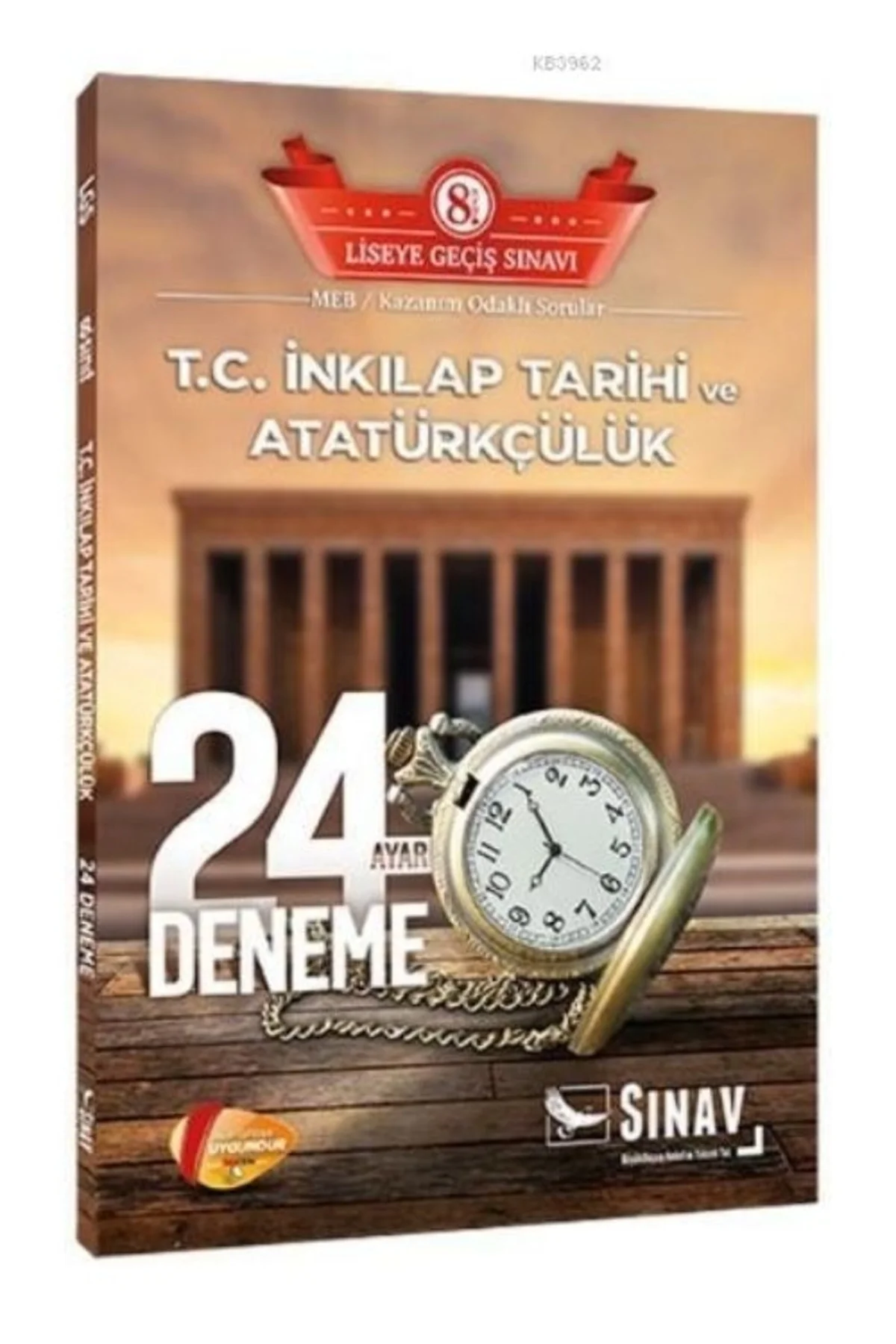 8. Sınıf LGS T.C. İnkılap Tarihi ve Atatürkçülük 24 Deneme Sınav Dergisi Yayınları