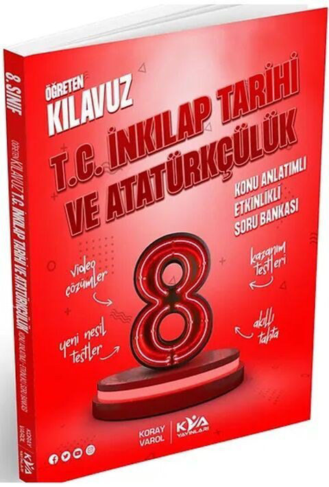 8. Sınıf T.C. İnkılap Tarihi ve Atatürkçülük Öğreten Kılavuz Konu
