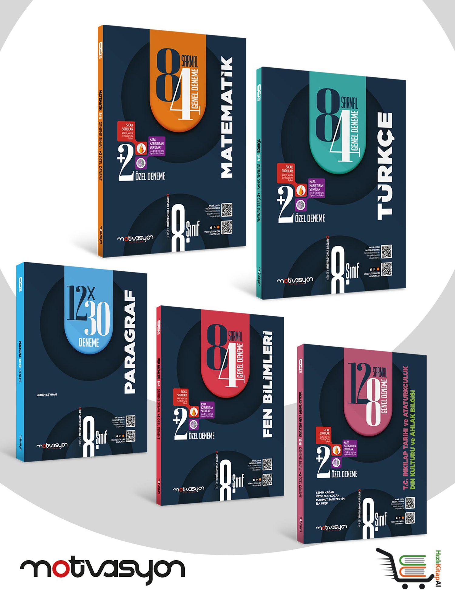 8. Sınıf Türkçe-Matematik-Paragraf-Fen Bilimleri- TC İnkilap Tari