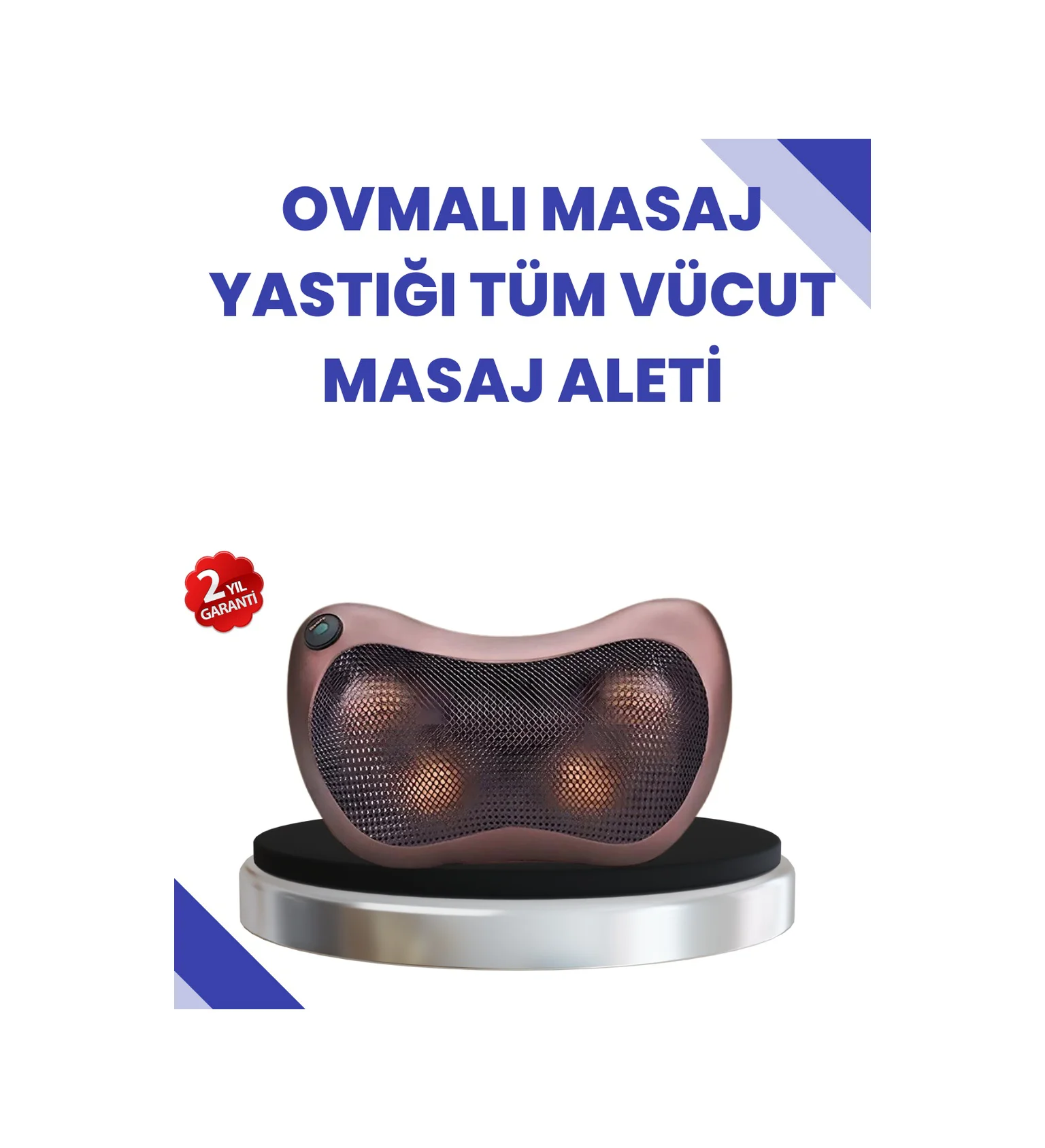 8 Toplu Derin Yoğurma Masaj Yastığı Ev Ve Araç Kullanımına Uygun - Lisinya Diğer