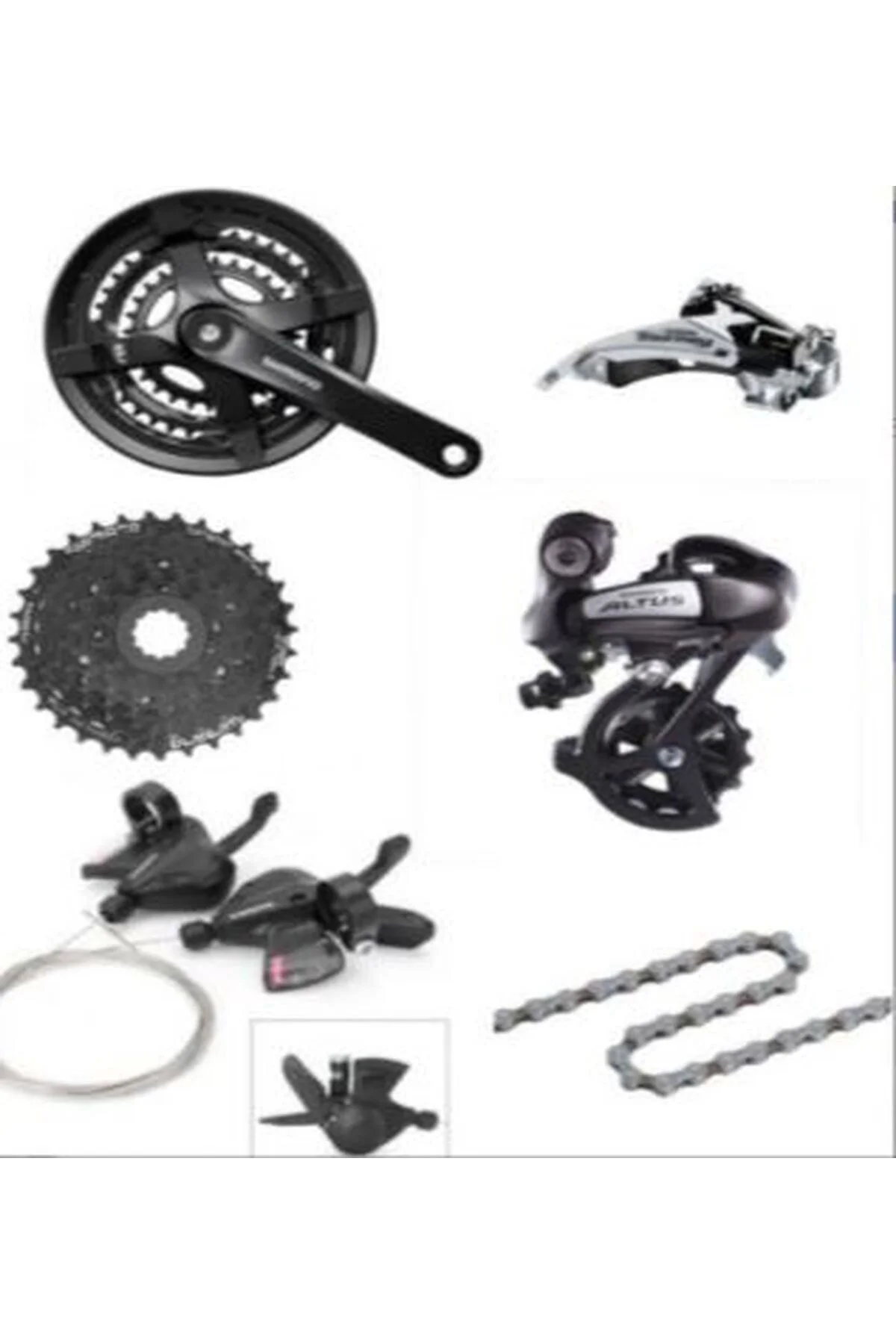 8 vites mtb grupset