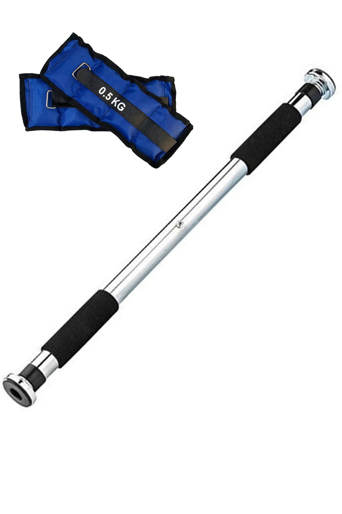 Jet 80-130 Cm Kapı Barı Koridor Barfiksi Barfix Demiri Çubuğu 0.5Kg B