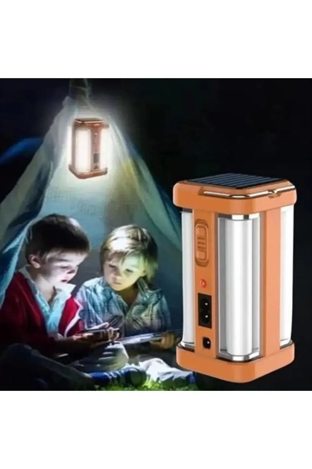 80 Ledli Süper Güçlü Güneş Enerjisi Ile Şarj Olabilen Solar Lamba