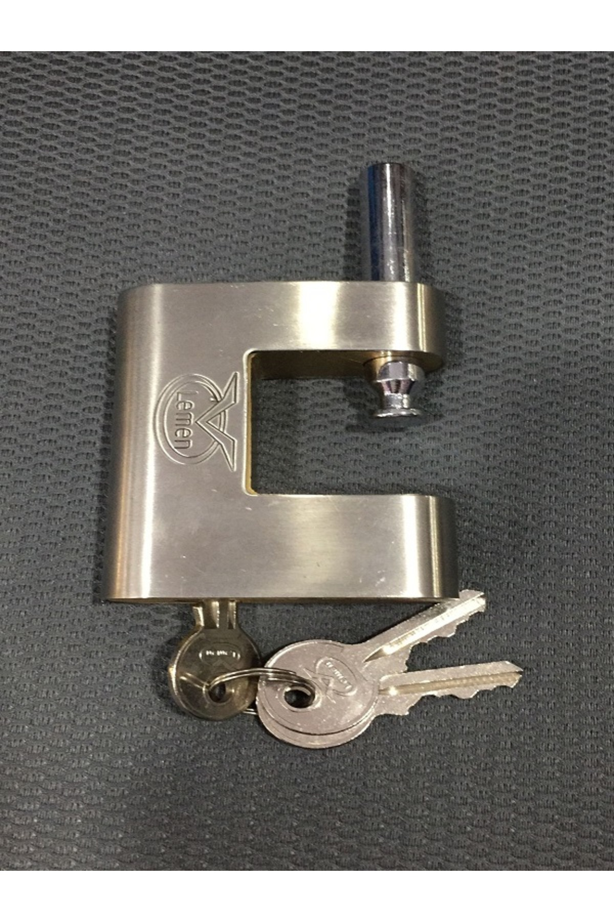 80 Mm Krom Kaplı Kayar Milli Pirinç Asma Kilit