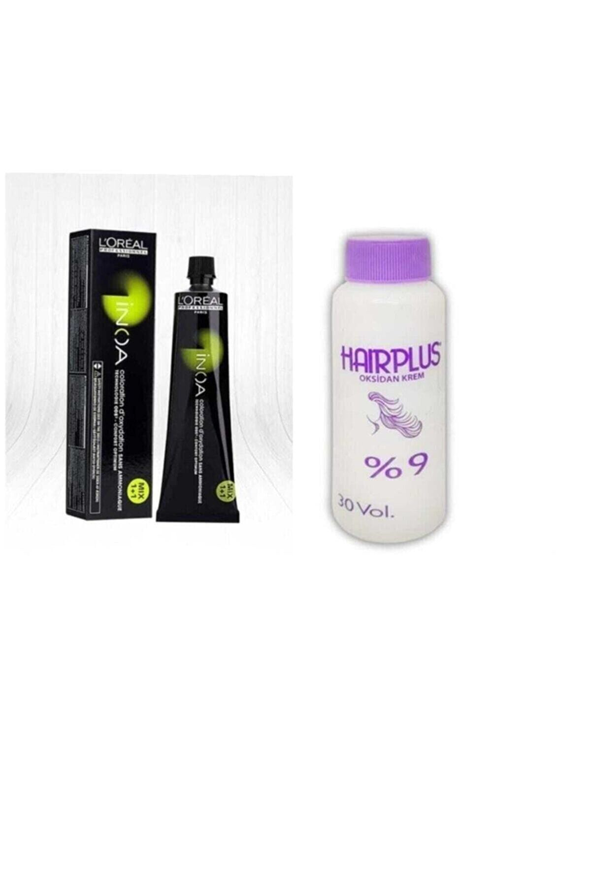 İnoa 8.0 Yoğun Açık Kumral Süper Tüp Saç Boyası + 30 Vol. Mini Oksidan