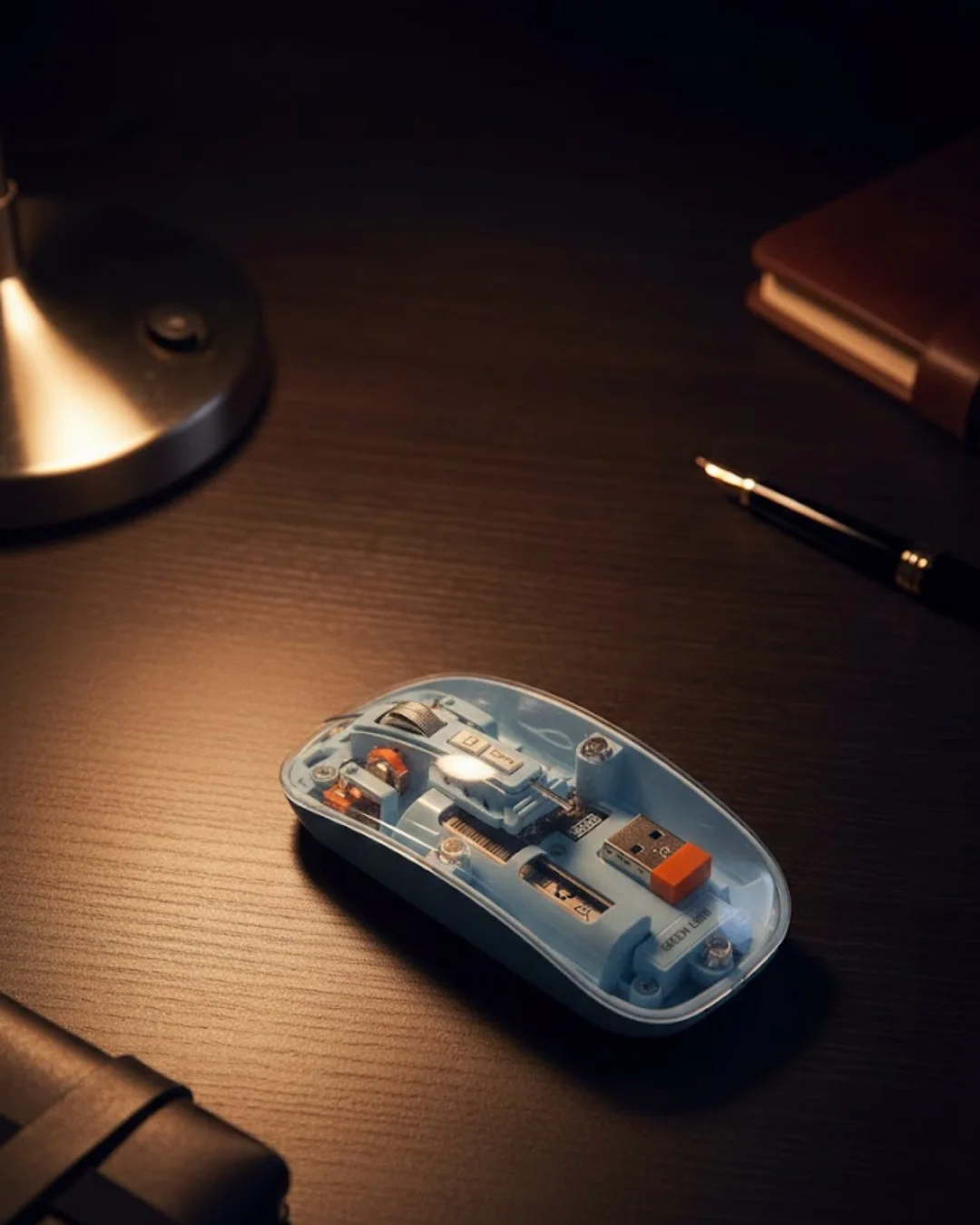 800 1600 DPI Ayarlanabilir Mavi Kablosuz Mouse Pilli Fiyatı, Yorumları ve Özellikleri