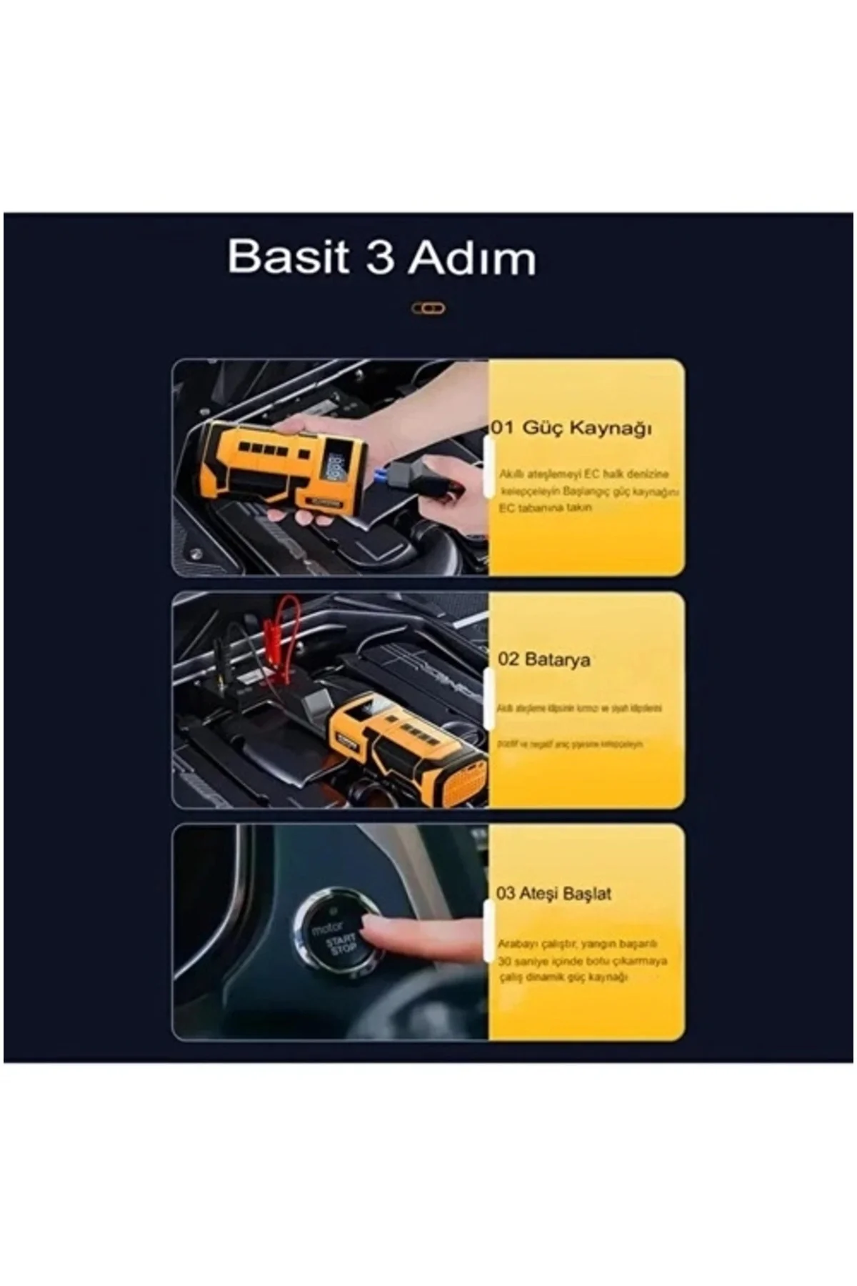 8000 Mah Taşnabilir Dijital Ekranlı Araç Akü Takviyeli,powerbank, 8000 Mah Taşnabilir Dijital Ekranlı Araç Akü Takviyeli,powerbank,